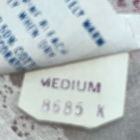 SWEET Vintage Kittens by Katz Pink Floral Cottagecore Nightgown Made in USA NEW - Picture 11 of 11